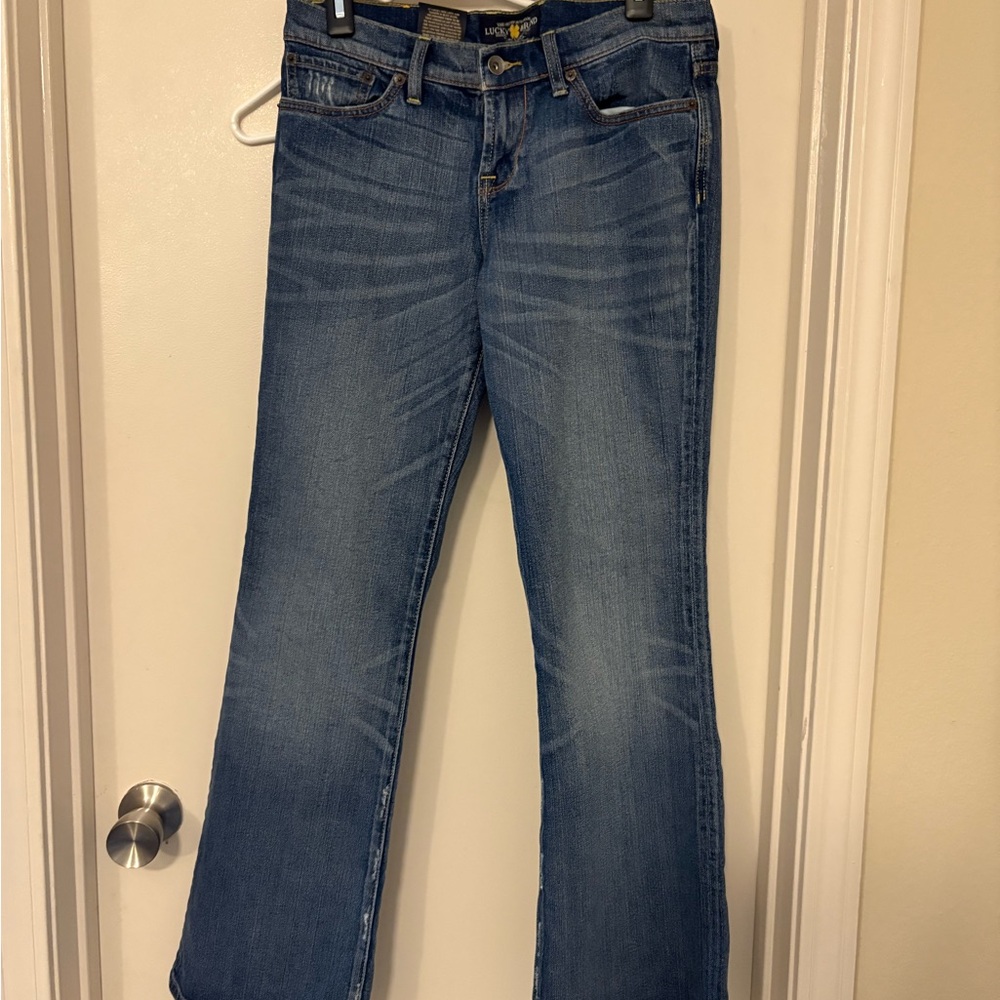Lucky Brand Women's Blue Boot Cut Jeans sweet and low size 8/29 new